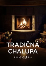 Tradičná chalupa krb