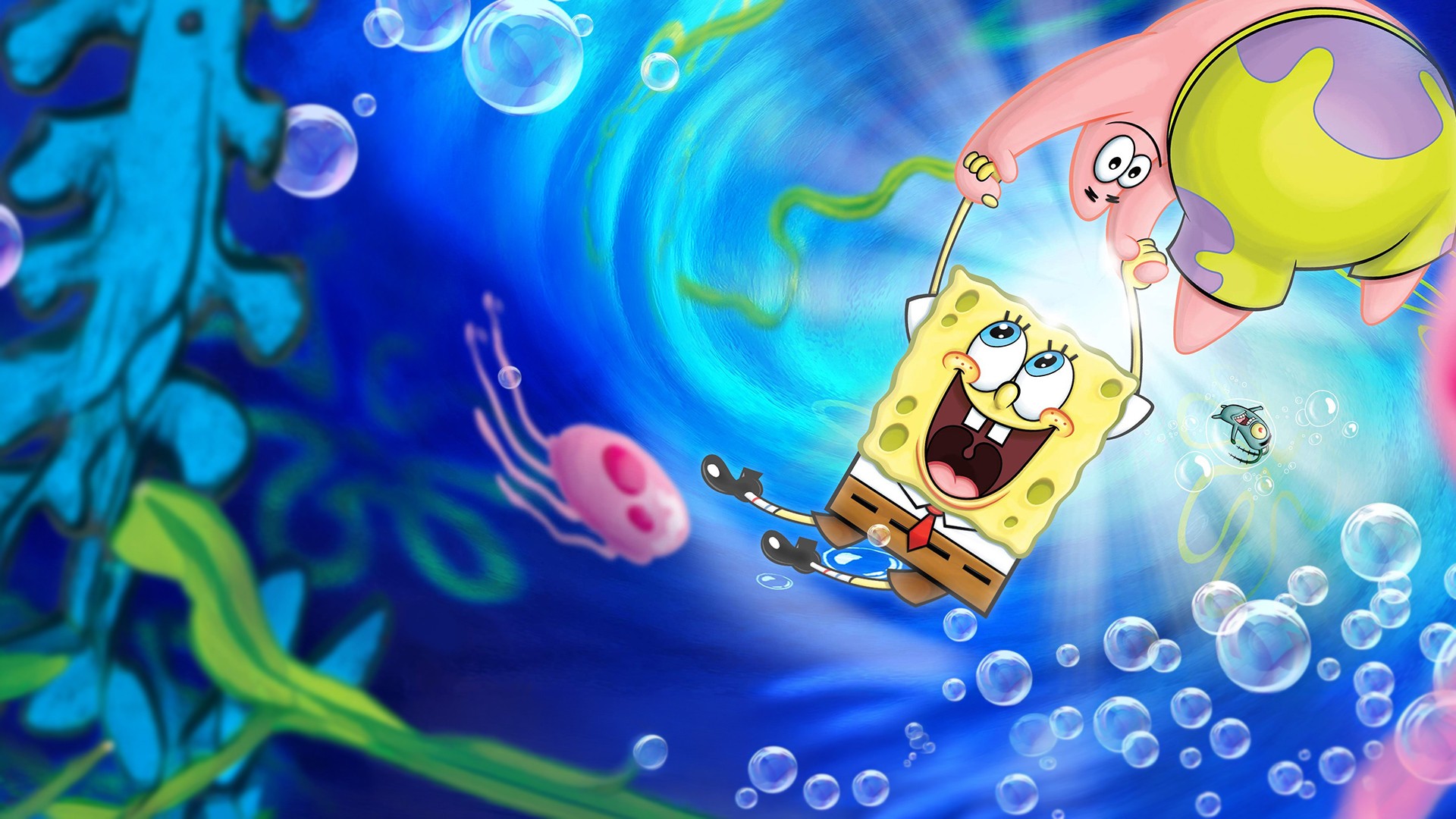 SpongeBob v šortkách