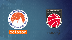 Peristeri Betsson – BMA365 Bamberg Baskets
