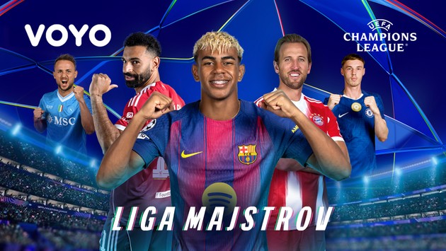 Prestížna Liga majstrov napíše ďalší príbeh. Fanúšikovia nájdu zápasy na Voyo
