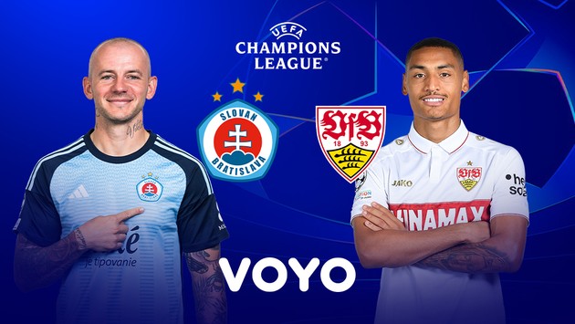Na Voyo maximum sa vracia Liga majstrov, Slovan v novom roku v ostrej premiére proti Stuttgartu