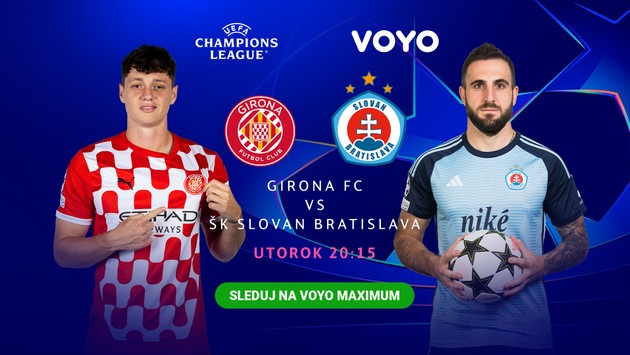 Slovan Bratislava v súboji nováčikov Ligy majstrov proti Girone aj na Voyo maximum