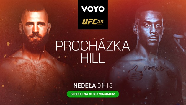 Voyo maximum: UFC s Procházkom, kanadské derby v NHL, ale aj návrat Ligy majstrov