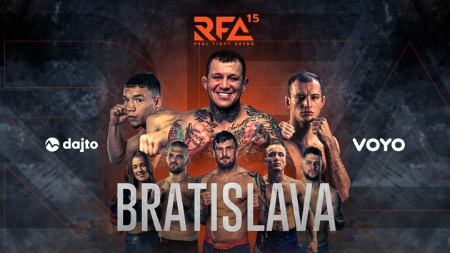 RFA sa vracia do Bratislavy. Atraktívny galavečer s titulovým zápasom uvidia naživo diváci na Voyo a Dajto