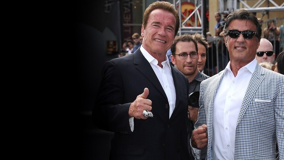 Arnold a Sly - Rivali, priatelia, ikony